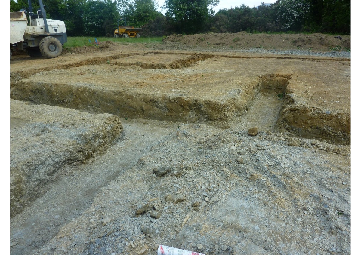Excavation of Footers